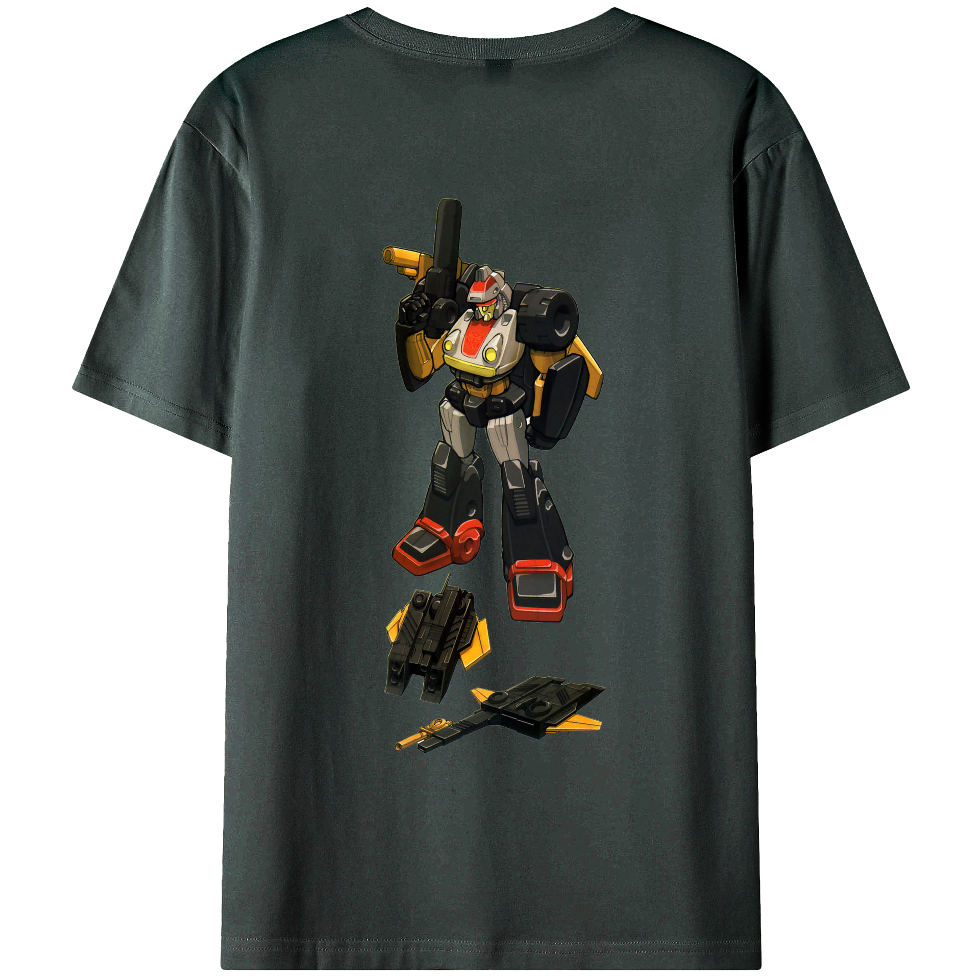 （画像用）  綿100％ メンズ半袖Tシャツ（バックプリント） 通気性